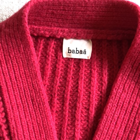 Babaa cardigan no. 19 mini in red - Picture 2 of 7